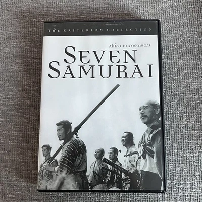 Seven Samurai - DVD - Criterion Collection Spine #2 - 1954 TOHO Akira Kurosawa - Image 1 of 3