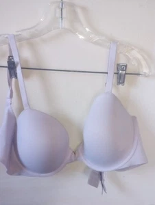 Sujetador doble forrado Victoria's Secret 34DDD/E malva cierre trasero en muy buena condición - Imagen 1 de 5