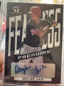 Fearless phenoms Drylen Lile Auto /75 - Picture 1 of 3