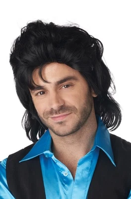 Brand New Full House Mullet Uncle Jessie John Stamos Wig - Image 1 of 2