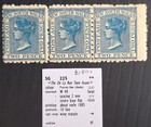 1882 NSW Australia Strip 3x2d Pruss blue DeLaRue stamps P10 WMK Crn/NSW MUH £180
