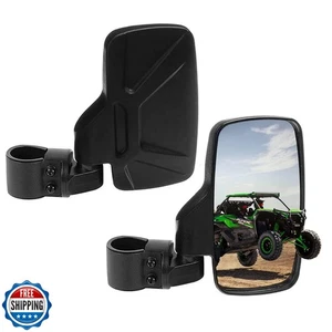 UTV Side Mirrors For 1.6" - 2" Roll Cage Bar, UTV Mirrors Compatible with wit - Picture 1 of 5