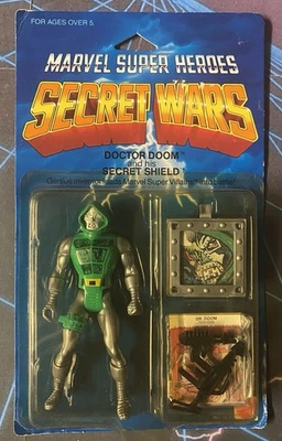 Marvel Super Heroes Secret Wars Doctor Doom Figure 1984 Mattel Unopened - Image 1 of 3