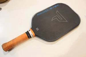 Paddletek Bantam TKO-CX 12,7mm Pickleball Paddel PT700 Kohlefaser XL Griff - Bild 1 von 12