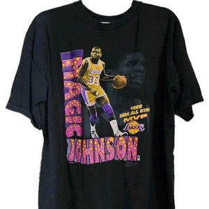 Camiseta De Colección NBA All Star Los Angeles Lakers Magic Johnson MVP Puntada Única XL - Imagen 1 de 9
