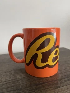 Reese's Coffee Cup Mug Orange By Galerie Nice cup ☕️ - Picture 1 of 6
