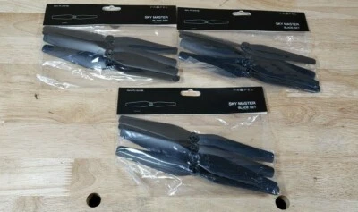 Lot of 3 PROPEL SKY MASTER BLADE SET OEM PROPELLERS - PL-1540-BL - Image 1 of 4