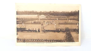 Le Touquet Paris Plage 1920s Tennis RPPC French Resort Social Sporting Scene - Picture 1 of 2