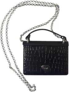 Giambattista Valli x H&M Stylish Black Clutch Mini Purse Bag - Picture 1 of 2
