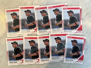 (LOTTO 10 CARTE) 2024 DONRUSS #28 NOELVI MARTE Cincinnati Reds Rookie RC CARDS - Foto 1 di 1