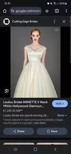LouLou Annette Wedding Dress - Picture 1 of 8