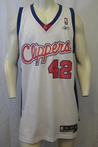 AUTHENTIC NBA ELTON BRAND # 42 LA CLIPPERS REEBOK JERSEY SZ 2XL +2 VIC-THOR1 - Picture 1 of 9