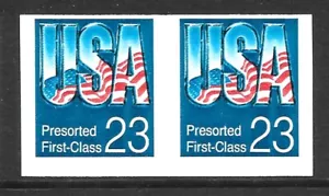 IMPERFORATE ERROR Coil Pair Scott #2607c, MNH Fine-Very Fine--2024 Scott Cat $65 - Picture 1 of 1
