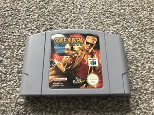 DUKE NUKEM ZERO HOUR NINTENDO 64 N64 GAME OFFICIAL EUR UK PAL *CART* - Picture 1 of 3