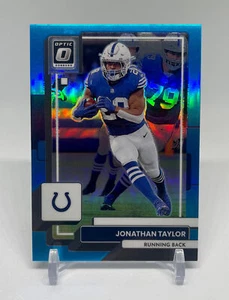 Jonathan Taylor 2022 Donruss Optic AQUA PRIZM /299 Indianapolis Colts #83 - Picture 1 of 3