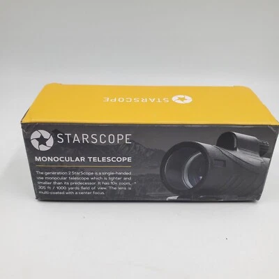Starscope Monocular Telescope Gen 2 10x Zoom PO210075 Water Resistant  - Image 1 of 4