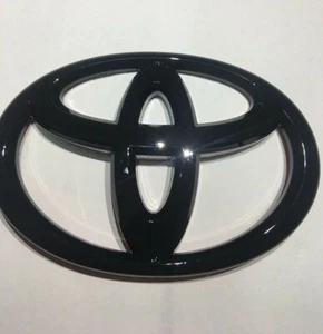 OEM Style Gloss Black Front Emblem Badge for Toyota 86 2012 ~ 2016 - Picture 1 of 4