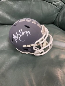 MILES AUSTIN Dallas Cowboys Football Autographed Mini Helmet Custom Signed - Picture 1 of 4