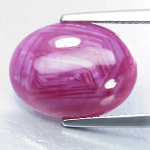 Piedras preciosas sueltas colección cabujón ovalado rubí natural de 10,20 quilates - Imagen 1 de 6
