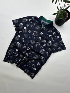 Ted Baker Printed Polo T-Shirt Men’s Size M - Picture 1 of 8