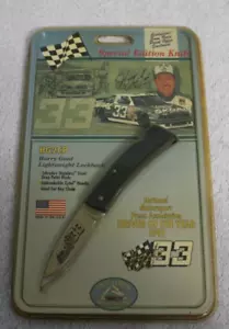 VINTAGE SCHRADE USA KNIFE HARRY GANT NASCAR HG2CP SPECIAL EDITION OLD TIMER - Picture 1 of 3
