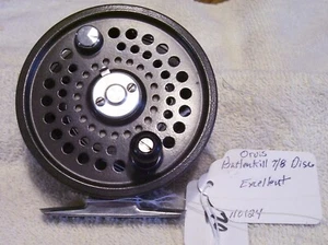 110124 VINTAGE ORVIS BATTENKILL 7/8 DISC  FLY REEL SEE REEL TAG 3-3/8" - Picture 1 of 5