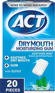Dry Mouth Lozenges with Xylitol, Soothing Mint, 36 Lozenges & Dry Mouth Moist... - Picture 1 of 12