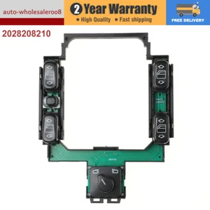 Interruptor de ventana eléctrica y espejo Master para Mercedes Benz Clase C W202 1993-2000 - Imagen 1 de 9