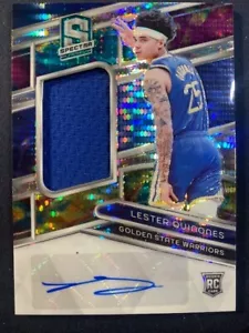 2023 Spectra Prizm #232 Lester Quinones RC #16/99 Rookie Patch Autograph - Picture 1 of 2