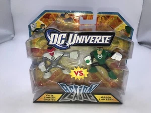 DC UNIVERSE ACTION LEAGUE 2010 BLANCO SINESTRO VS LINTERNA VERDE CONJUNTO MATTEL ¡NUEVO! - Imagen 1 de 1