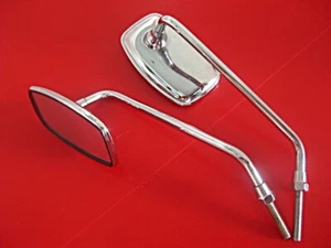 Fit HONDA C100 C102 C105 CA105T C65 C50 C70 C90 CM90 MIRROR 1 PAIR  8mm. [sa410] - Picture 1 of 4