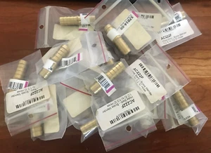 Anderson Metals 57014-08 HOSE BARB-BRASS Mender 1/2" to 1/2" ID HOSE Pack 16 - Picture 1 of 2