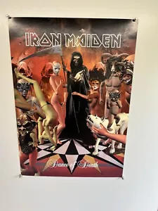 Iron Maiden Poster Bruce Dickinson Dance Of Death Original Album Promo 2003 - Picture 1 of 12