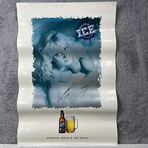 Poster birra ghiacciata vecchio stile vintage Decorazione grotta uomo ragazza sexy freddo ghiaccio liscio, audace - Foto 1 di 7