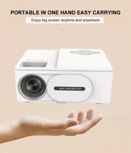 Portable 1080p HD LED Home Theater HDMI Multimedia Gaming Mini Projector - Picture 1 of 17