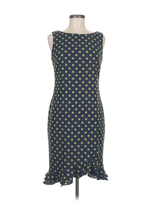 Vestido de cóctel azul para mujer Donna Ricco 8 Petites Foto 1 de 4