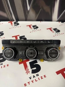 VW T6 TRANSPORTER CARAVELLE AIR CON HEATER DISPLAY CONTROL PANEL 7E0907040M - Picture 1 of 1