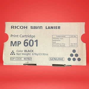 Ricoh Savin Lanier 407823 MP 601 Druckerpatrone schwarz - Bild 1 von 6