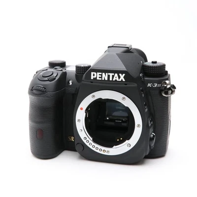 Pentax K-3 Mark III Black DSLR Camera Body -Near Mint- Shutter Count 2245 - Image 1 of 4