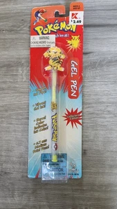 Bolígrafo de gel Electabuzz 1999 Nintendo Pokemon vintage nuevo en paquete/nos - Imagen 1 de 5