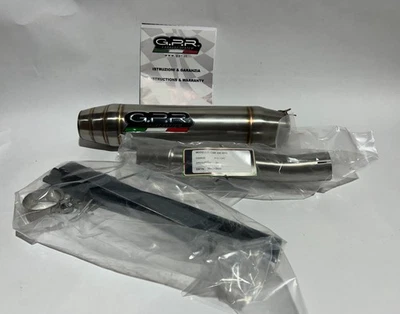 GPR Deeptone Inox Motorrad-Auspuff für Honda Cb 500 X 2013-2015, Nr. H.222.DE - Bild 1 von 4