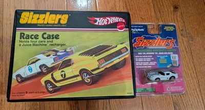 Coche y estuche de carreras Hot Wheels Sizzlers 1996 Viper GTS Foto 1 de 3