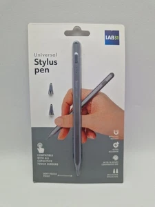 Stift Stift für Touchscreen 16h Autonomie Magnet Seite Wiederaufladbar Grau - Bild 1 von 7