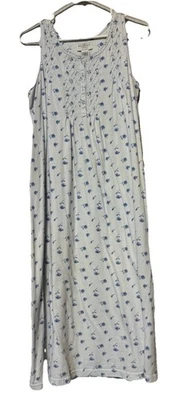 Sonoma Intimates Mujeres M Franela Prendas para dormir Vestido Sin mangas Encaje Pullover Foto 1 de 4