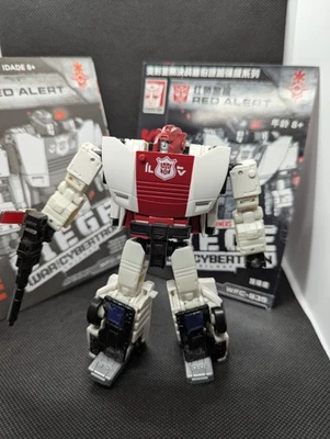 Figura de acción Transformers War for Cybertron Siege RED ALERT suelta completa Foto 1 de 4