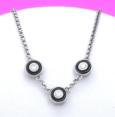 Collar Estación Eclipse Meridiano Brighton Nuevo con Etiquetas Joyería $68 Foto 1 de 4