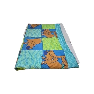 Vintage Scooby Doo Blanket Cartoon Network Dan River Heavy Twin Blanket - Picture 1 of 9