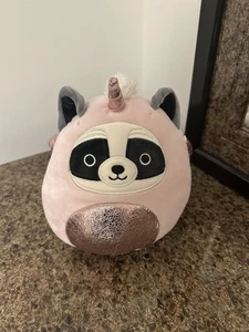 Squishmallows Rocky The Raccoon 8 Inch Plush Stuffed Toy - Picture 1 of 3