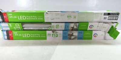 Feit Electric 4' 20W T12 40W Eq Daylight 5000K G13 LED Tube Light Bulb 30 Pack - Image 1 of 4