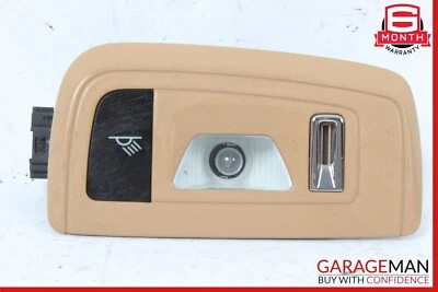10-16 Porsche Panamera 970 trasero izquierdo superior techo domo luz lámpara beige Foto 1 de 4